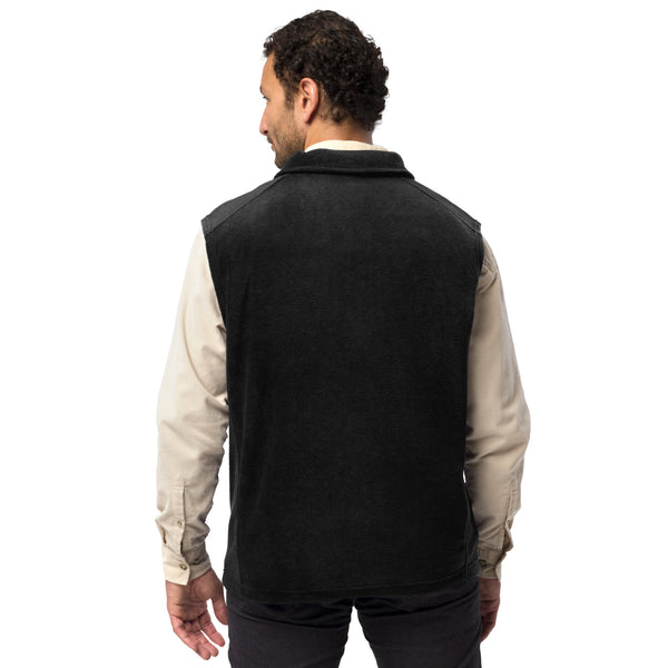 Yachts International Men’s Black Columbia Fleece Vest