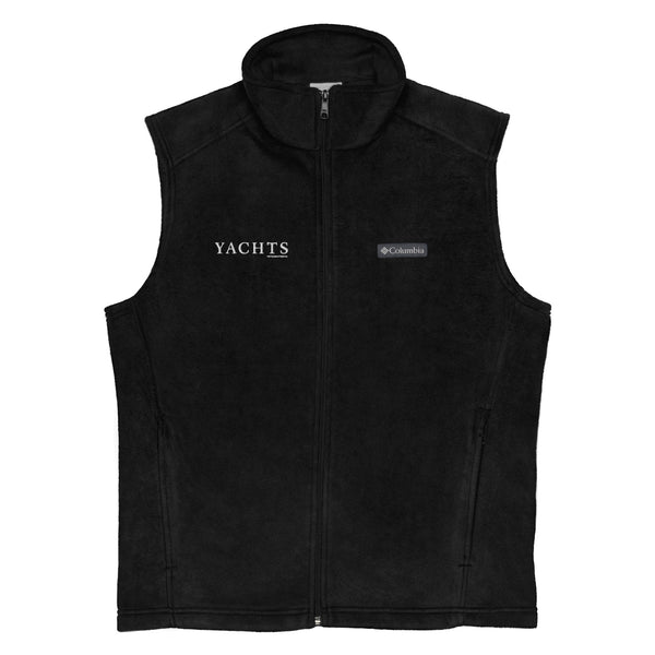 Yachts International Men’s Black Columbia Fleece Vest